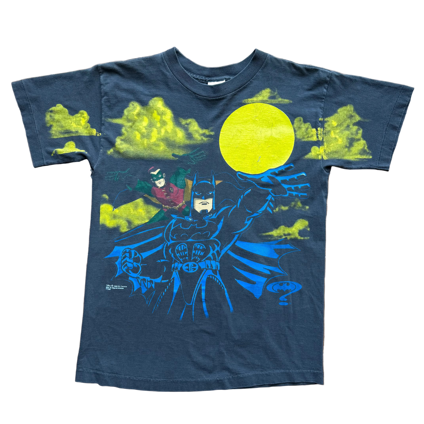 XS - Vintage Batman AOP Tee