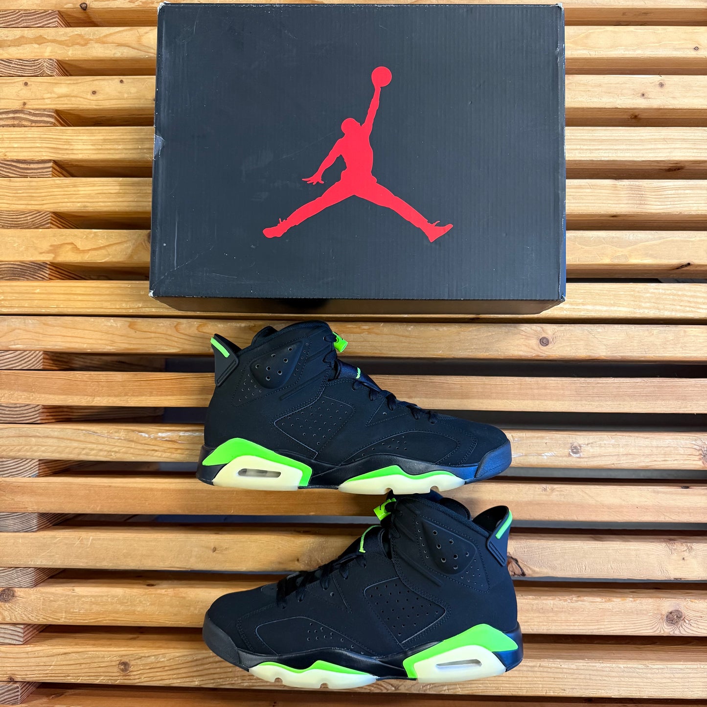 Size 11 - Jordan 6 Retro 'Electric Green' (Used)
