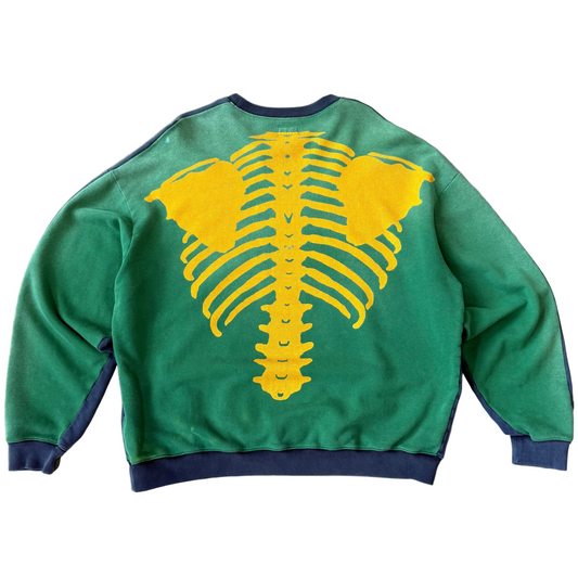 XL – Kapital Skeleton Crewneck