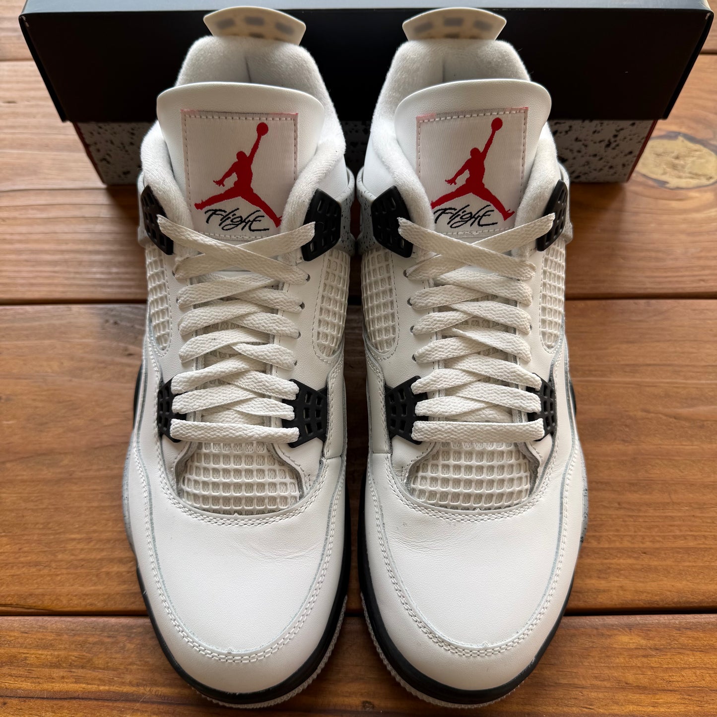 Size 10.5 - Jordan 4 Retro OG 'White Cement' 2025 (Used)