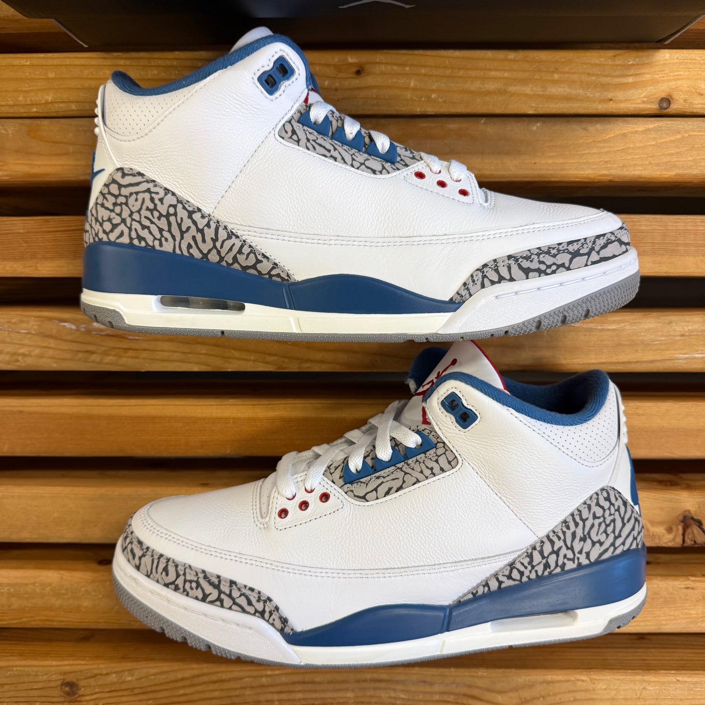 Size 10 - Jordan 3 'True Blue' 2026 (Used)