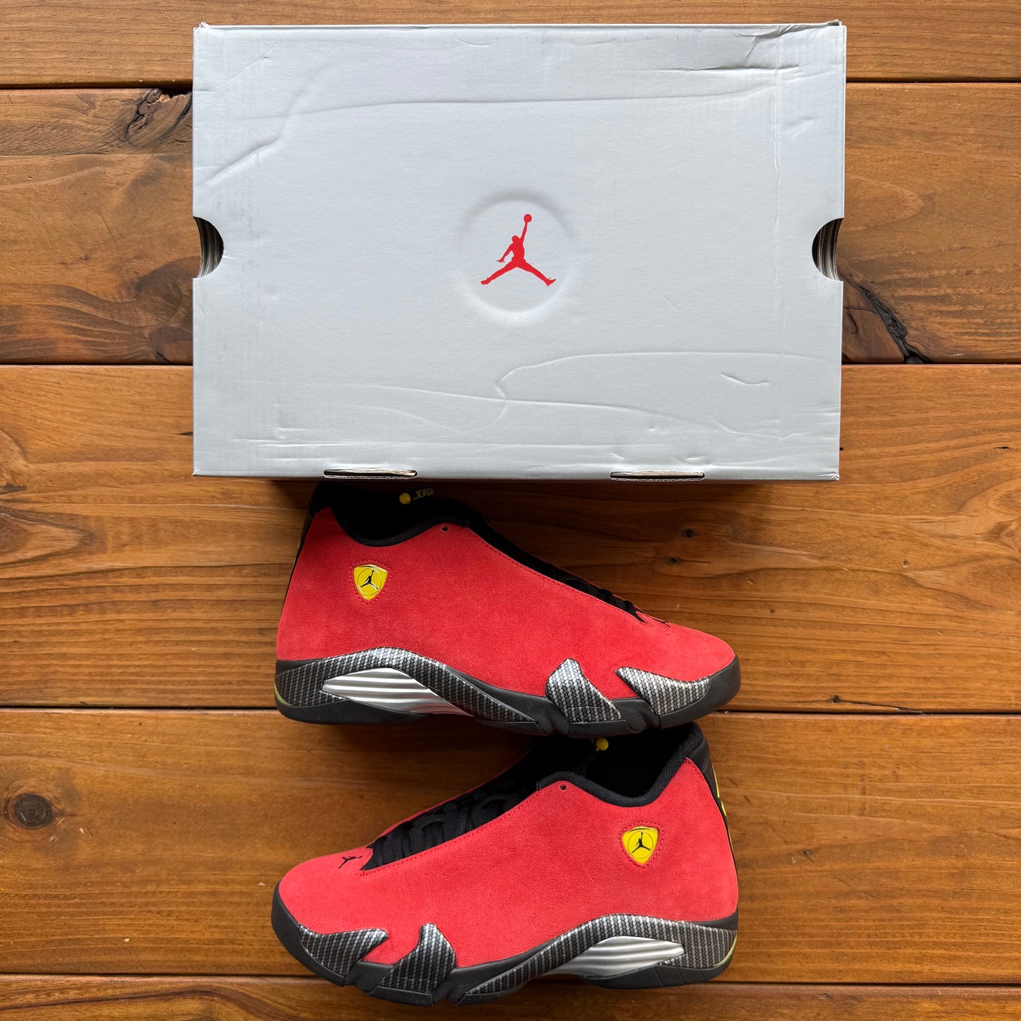 Size 8.5 - Jordan 14 Retro 'Ferrari' 2025 (Used)