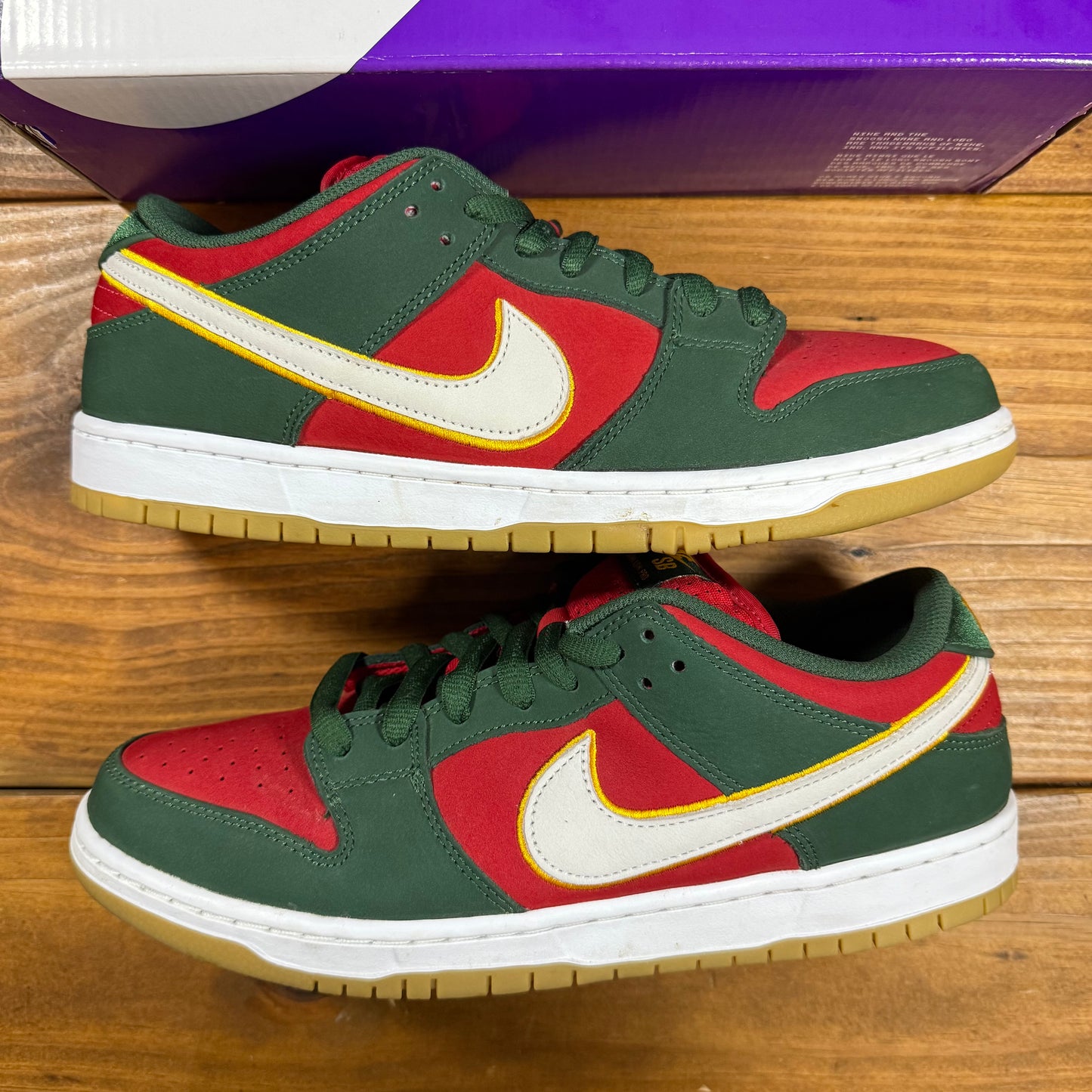 SIZE 12 - Dunk Low Premium SB 'Seattle Supersonics' (Used)