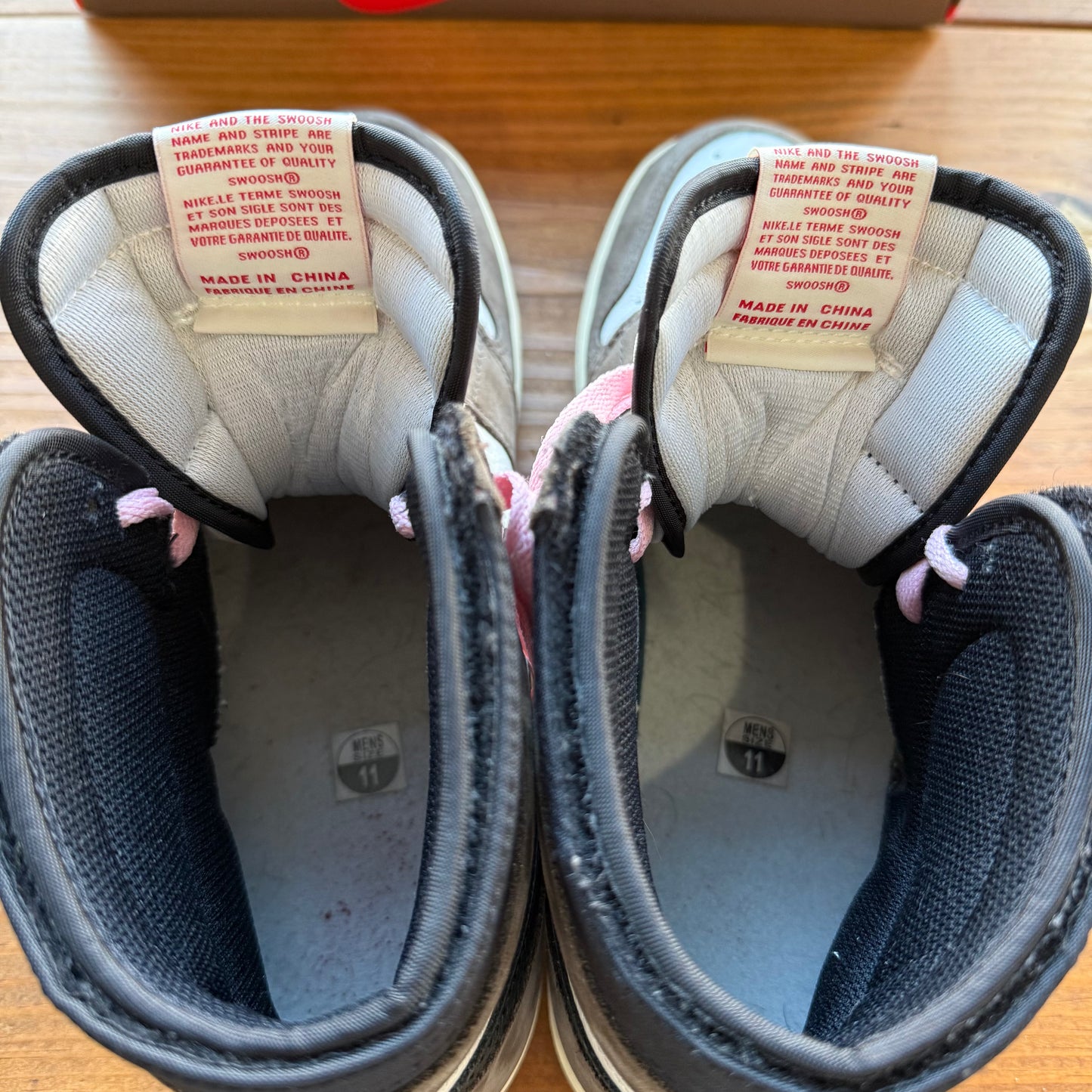 SIZE 11 - Travis Scott x Jordan 1 Retro High OG 'Mocha' (Used)