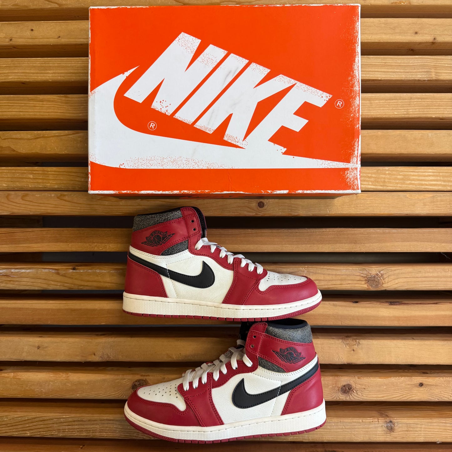 Size 9 - Jordan 1 Retro High OG 'Chicago Lost & Found' (Used)