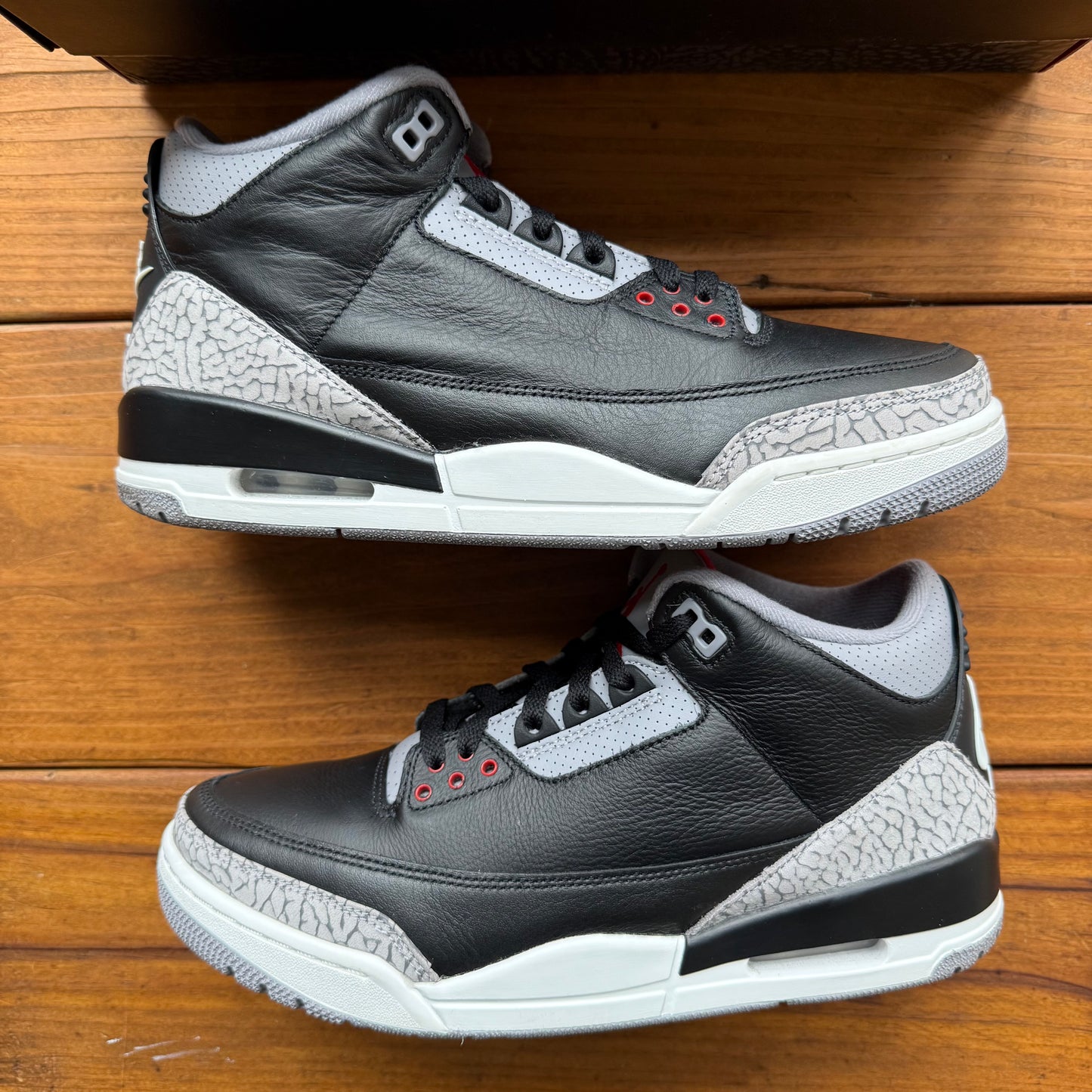Size 10 - Jordan 3 Retro OG 'Black Cement' 2024 (Used)