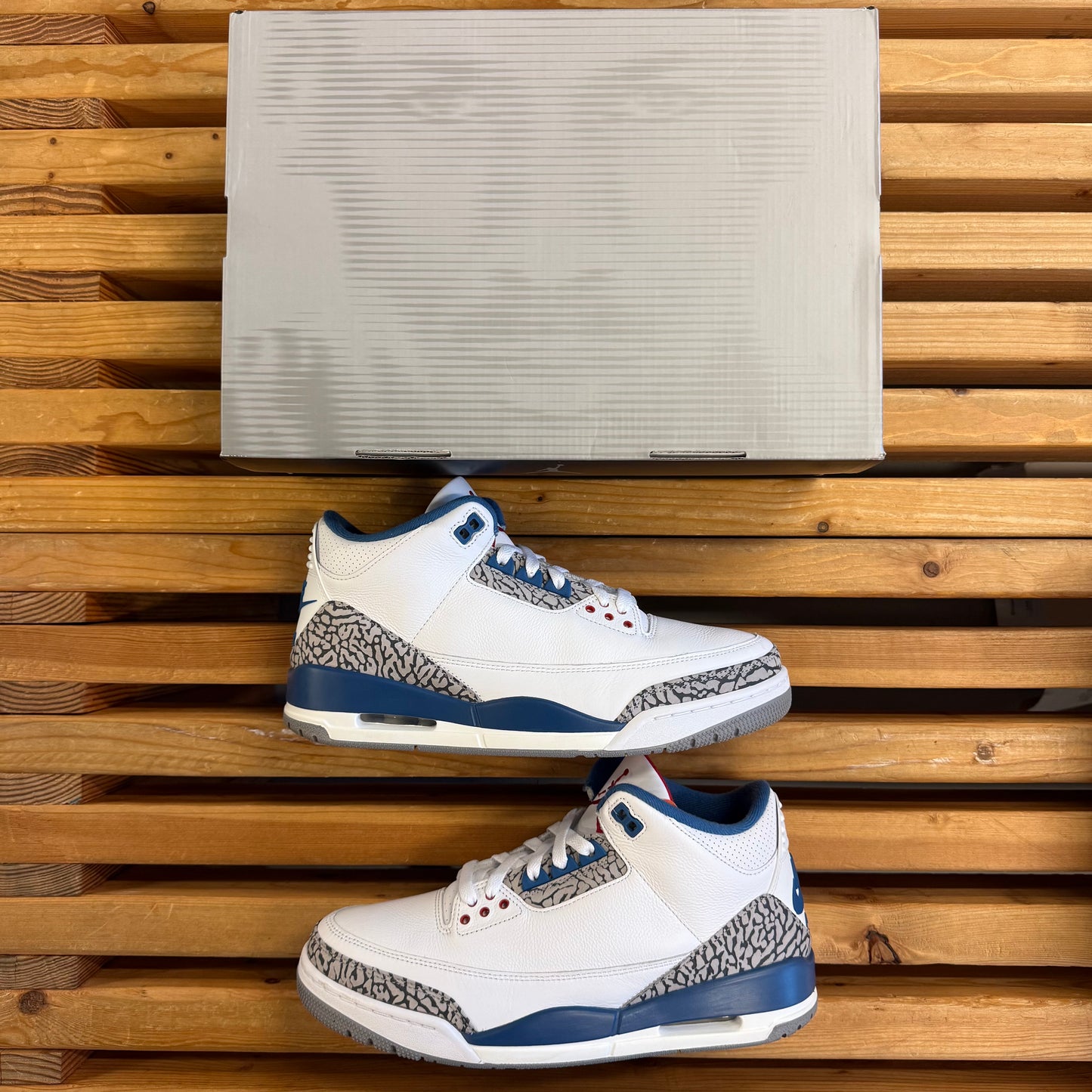 Size 10 - Jordan 3 'True Blue' 2026 (Used)