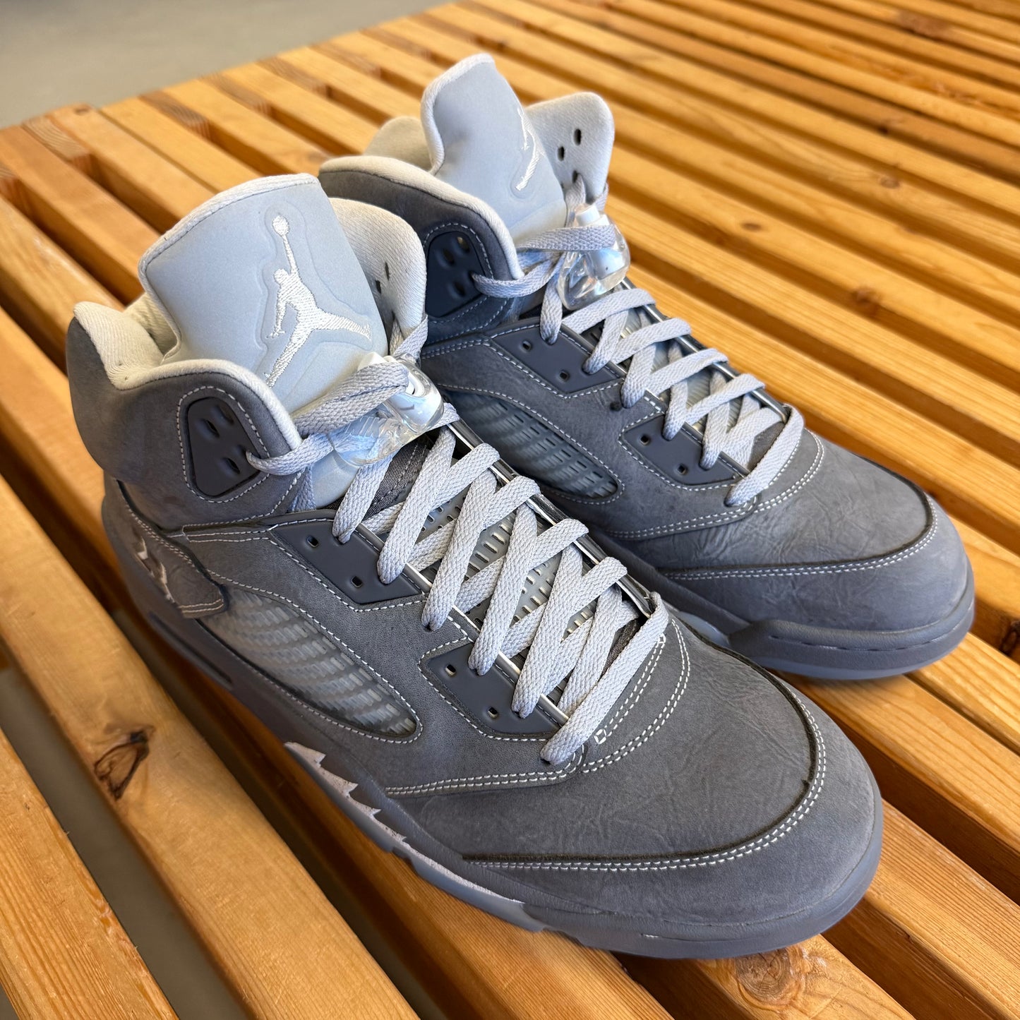 Size 13 - Jordan 5 Retro 'Wolf Grey' 2026 (Used/No Box)