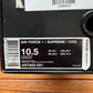 Size 10.5 - Supreme x Comme des Garçons SHIRT x Air Force 1 Low 'Black' (Used)