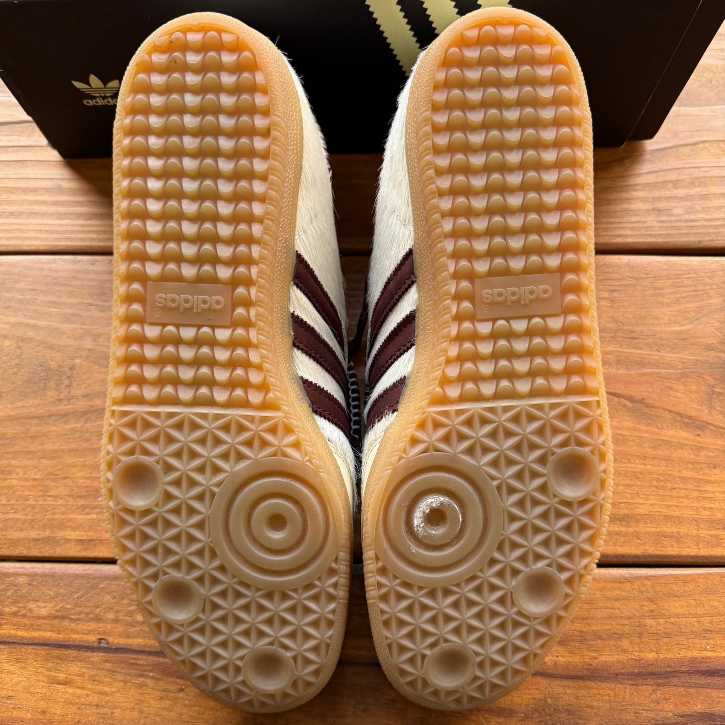 Size 12.5 - Wales Bonner x Samba Pony 'Cream White' (Used)