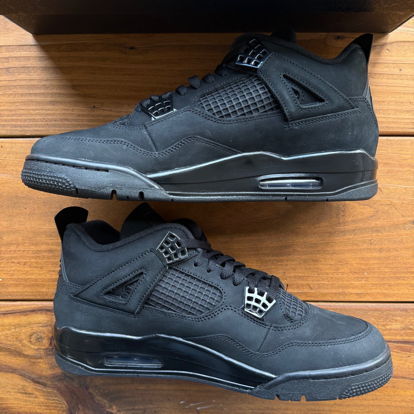 Size 12 - Jordan 4 Retro 'Black Cat' 2025 (Used)