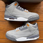 Size 8 - Jordan 3 Retro 'Cool Grey' 2021 (Used)