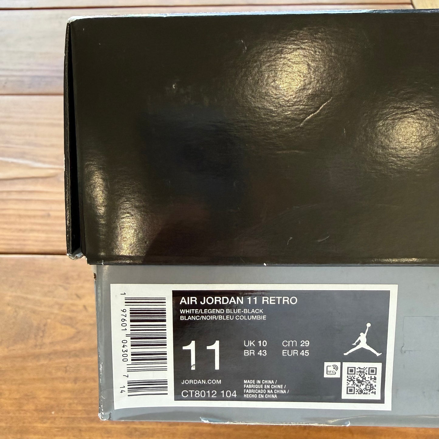 Size 11 - Jordan 11 Retro 'Columbia / Legend Blue' 2024 (Used)