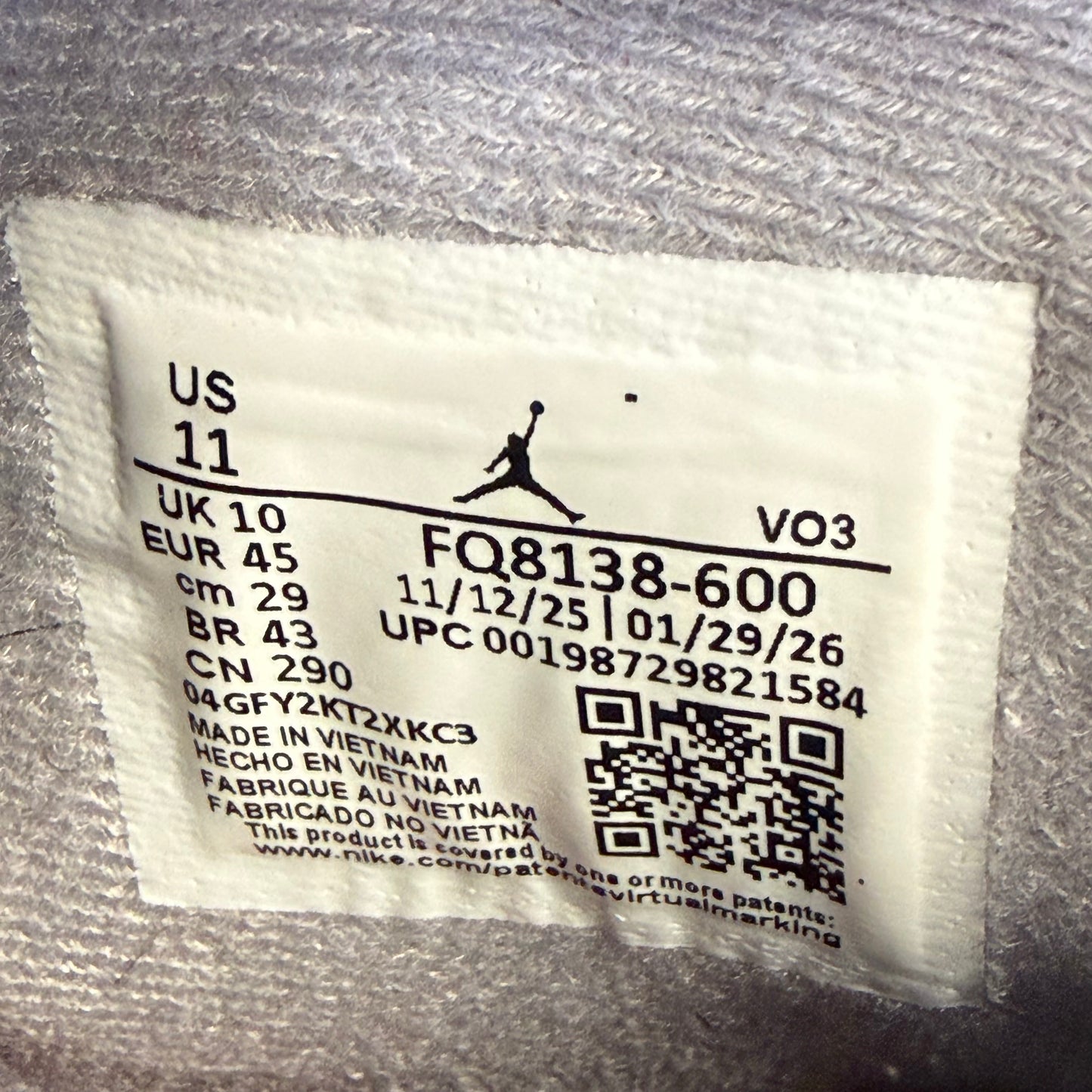 Jordan 4 Retro 'Toro Bravo' 2026 (Used) - Size 11