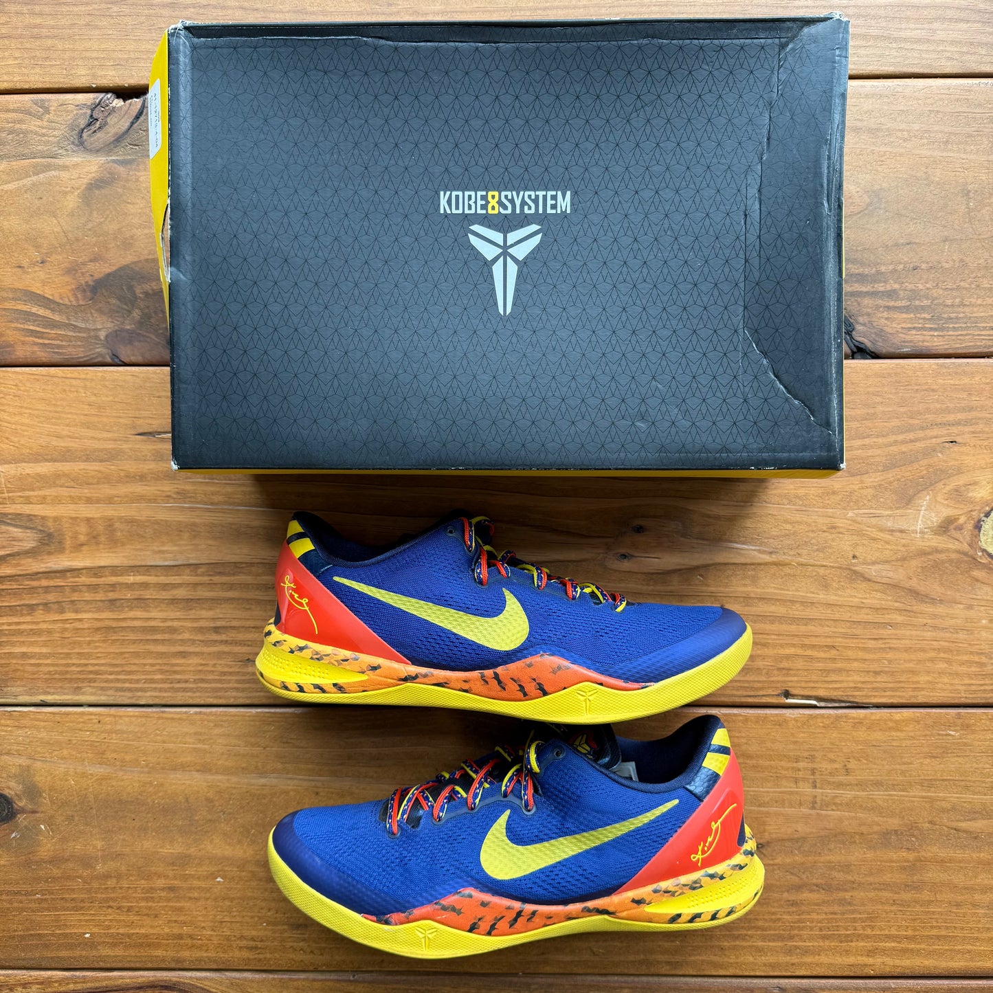 Size 10.5 - Kobe 8 'Barcelona' (Used)