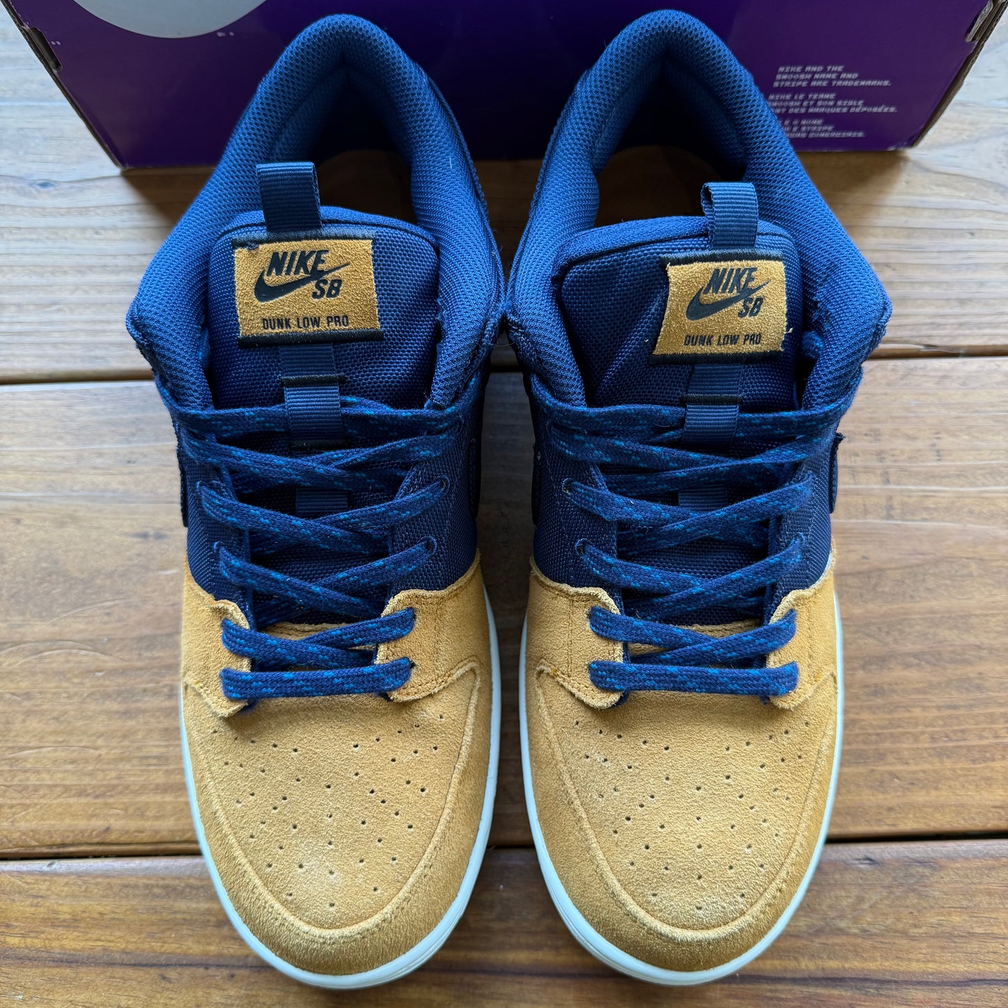 Size 11 - Dunk Low SB 'Navy Desert Ochre' (Used)