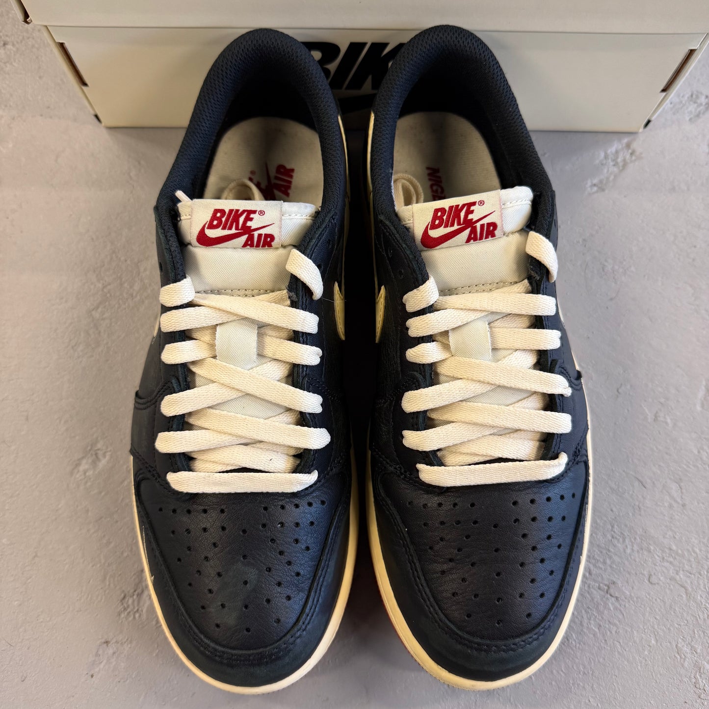 Size 7.5 - Nigel Sylvester x Jordan 1 Low OG 'Better With Time' (Used)
