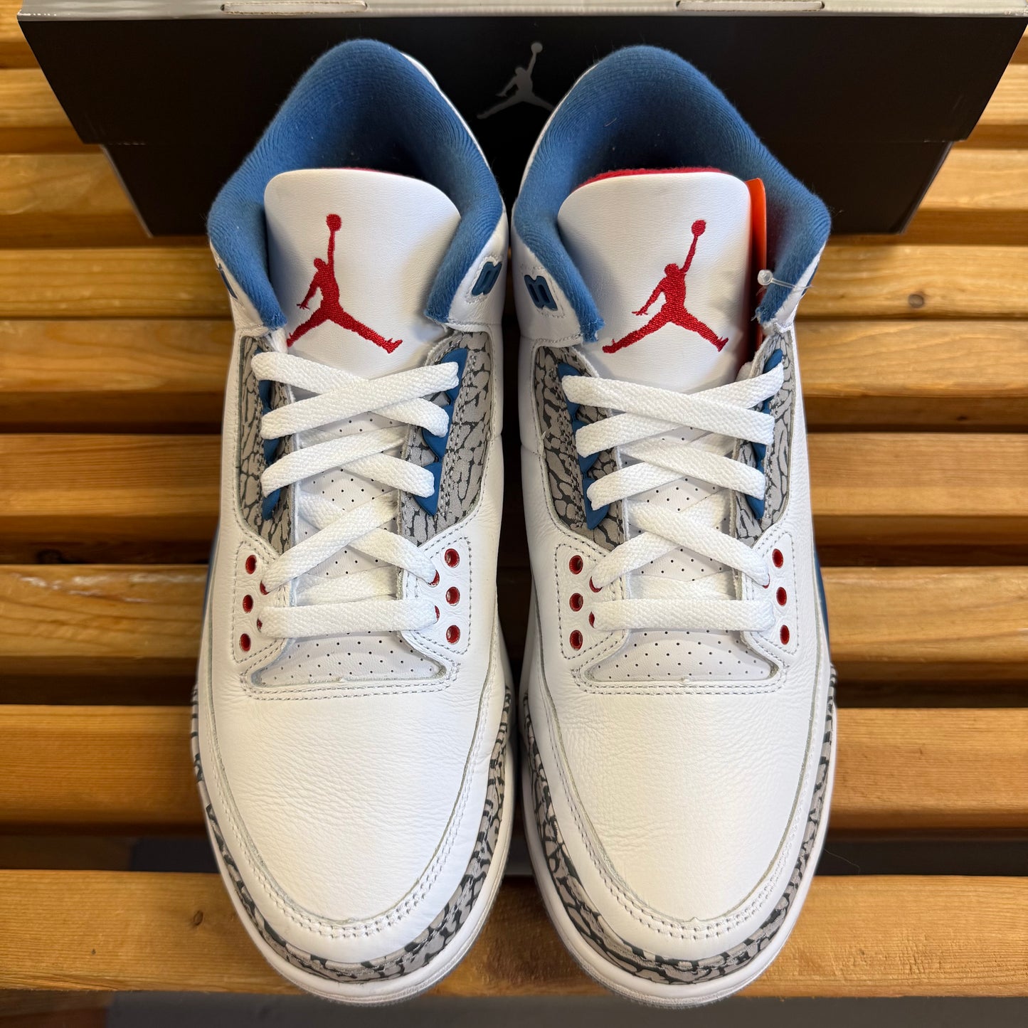Size 10 - Jordan 3 'True Blue' 2026 (Used)