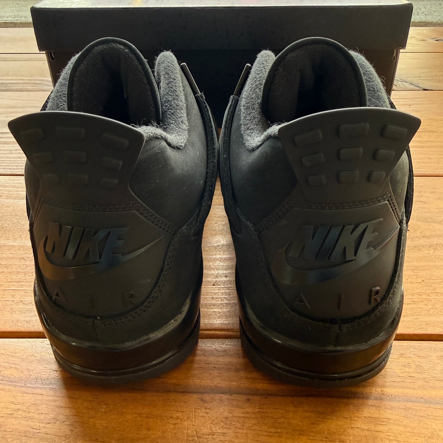 Size 12 - Jordan 4 Retro 'Black Cat' 2025 (Used)