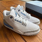 SIZE 12 - Jordan 3 Retro 'UNC' (Used)
