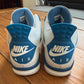 Size 9 - Jordan 4 Retro 'Military Blue' 2024 (Used)