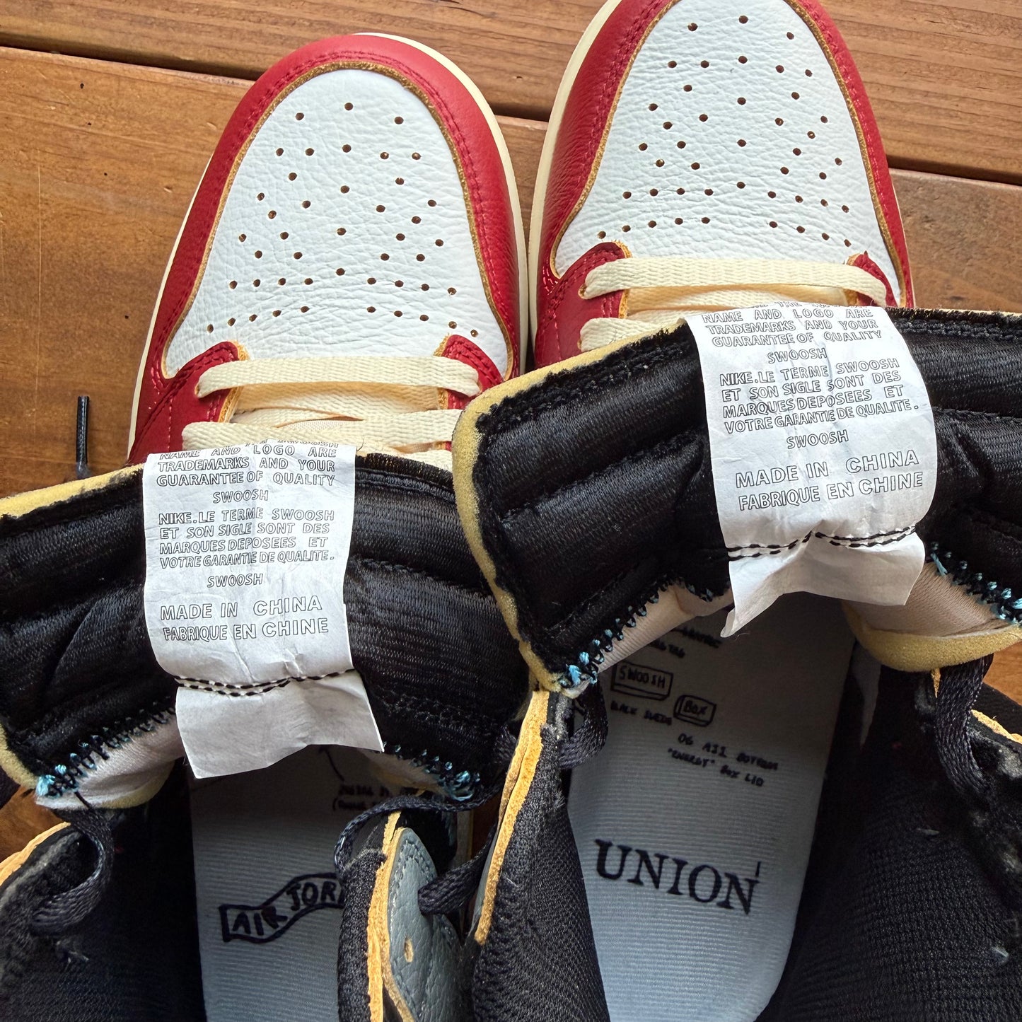 Size 10 - Union LA x Jordan 1 Retro High OG SP 'Chicago Shadow' (Used)