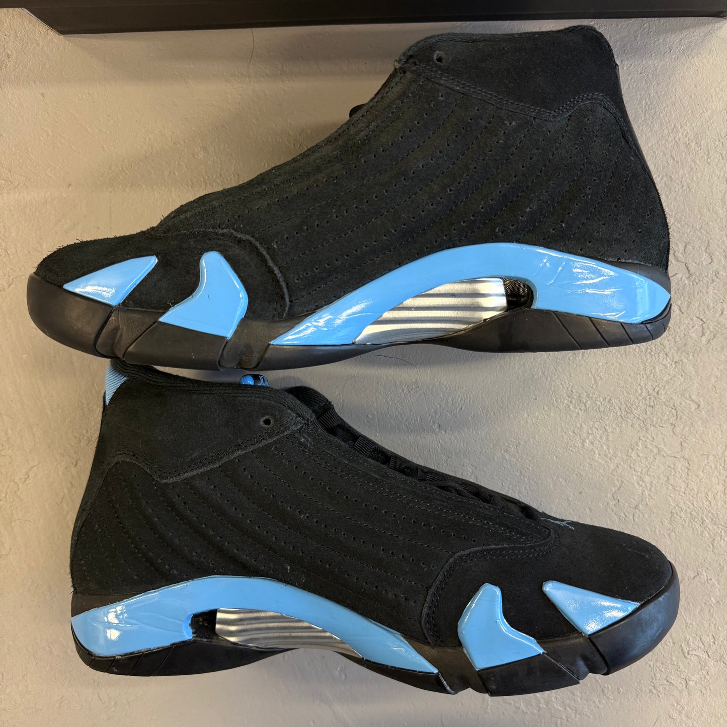 Size 10 - Jordan 14 Retro 'Black University Blue' 2026 (Used)