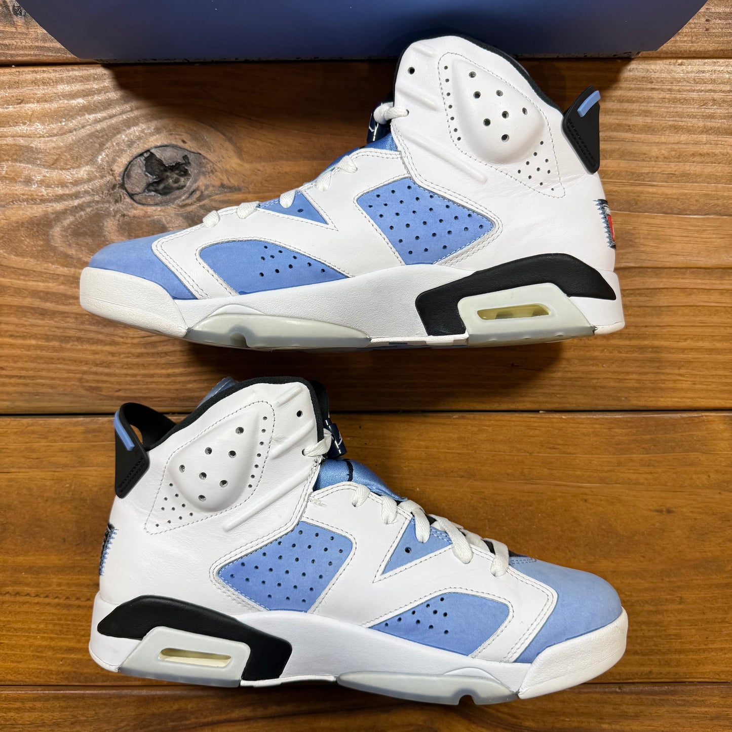 SIZE 10.5 - Jordan 6 Retro 'UNC Home' (Used)