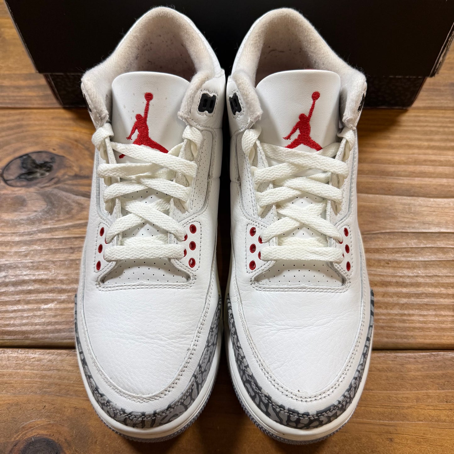 SIZE 7.5 - Jordan 3 Retro 'White Cement Reimagined' (Used)