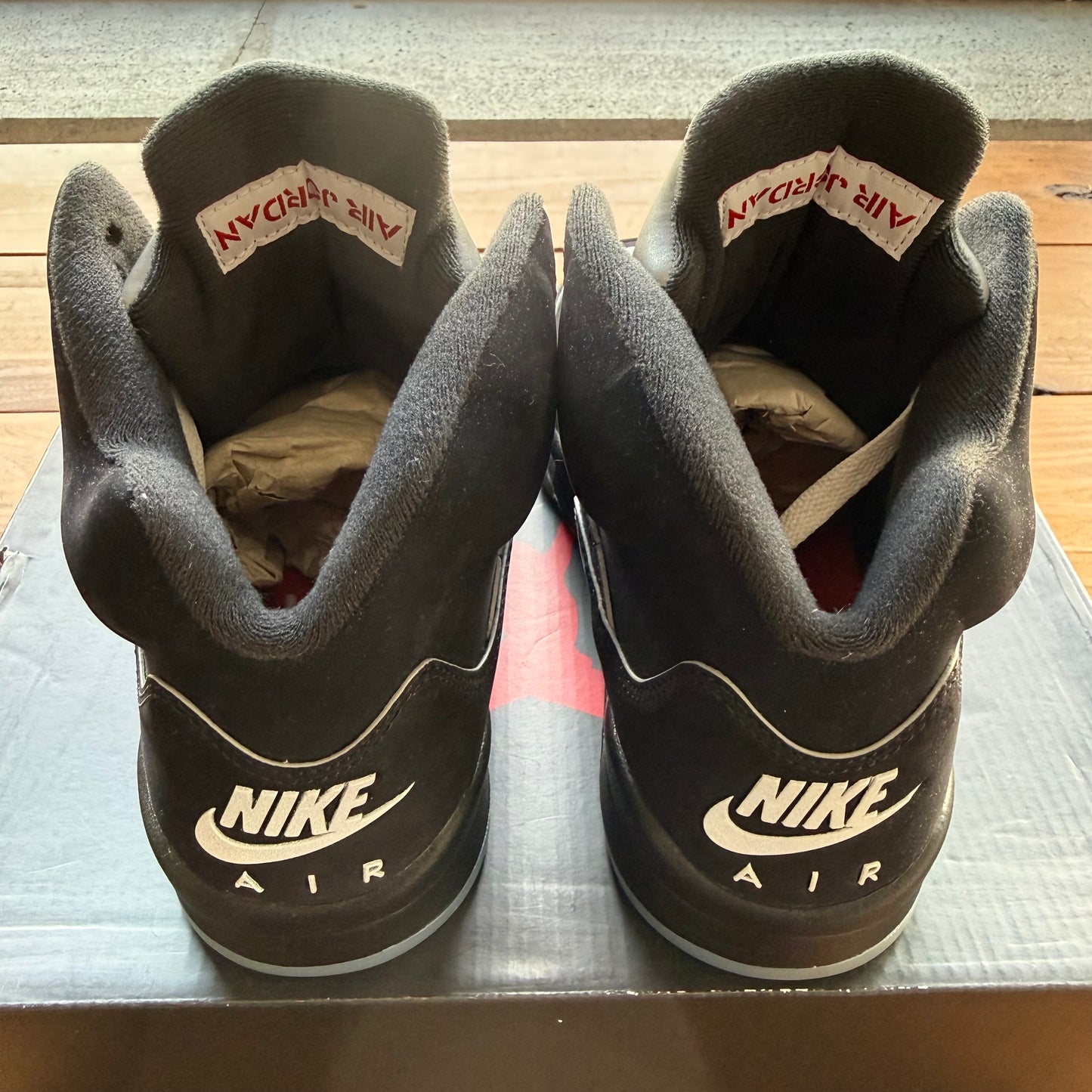 Size 8.5 - Jordan 5 Retro OG 'Black Metallic Reimagined' (Used)