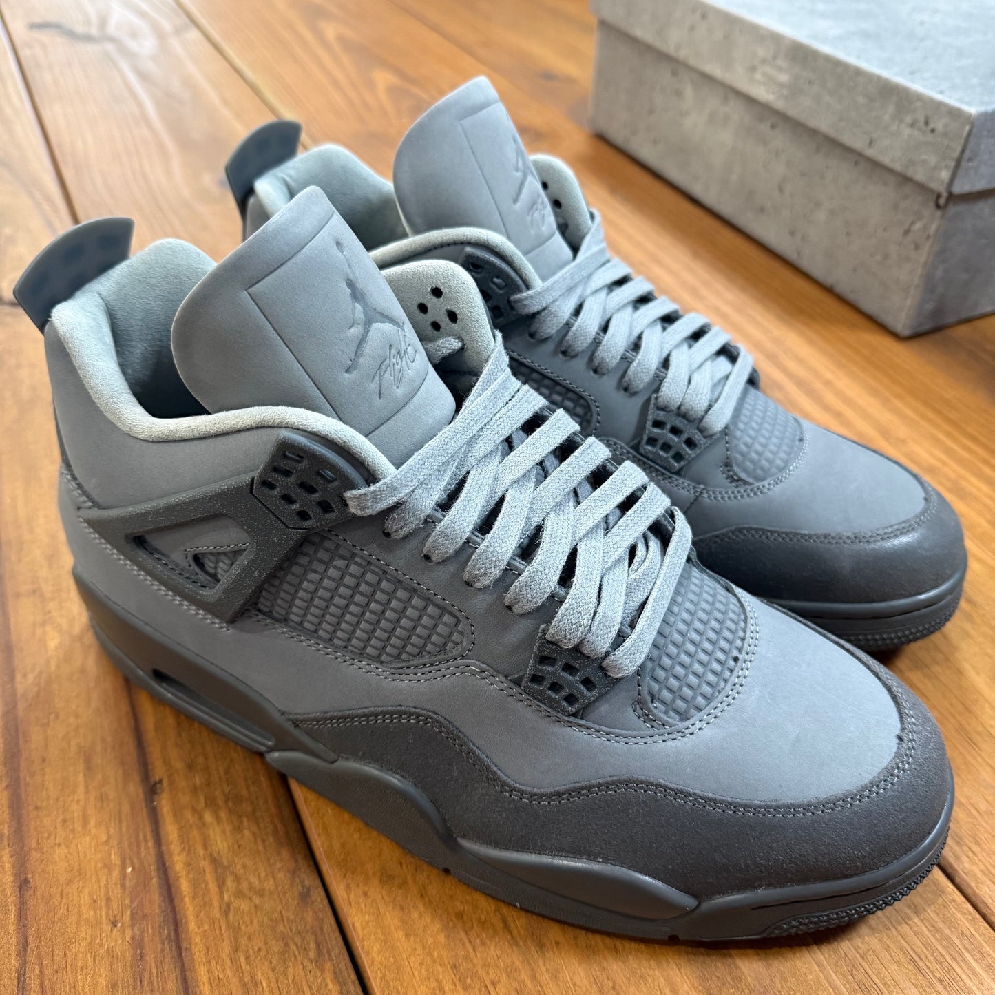 SIZE 12 - Jordan 4 Retro SE 'Wet Cement' (Used)