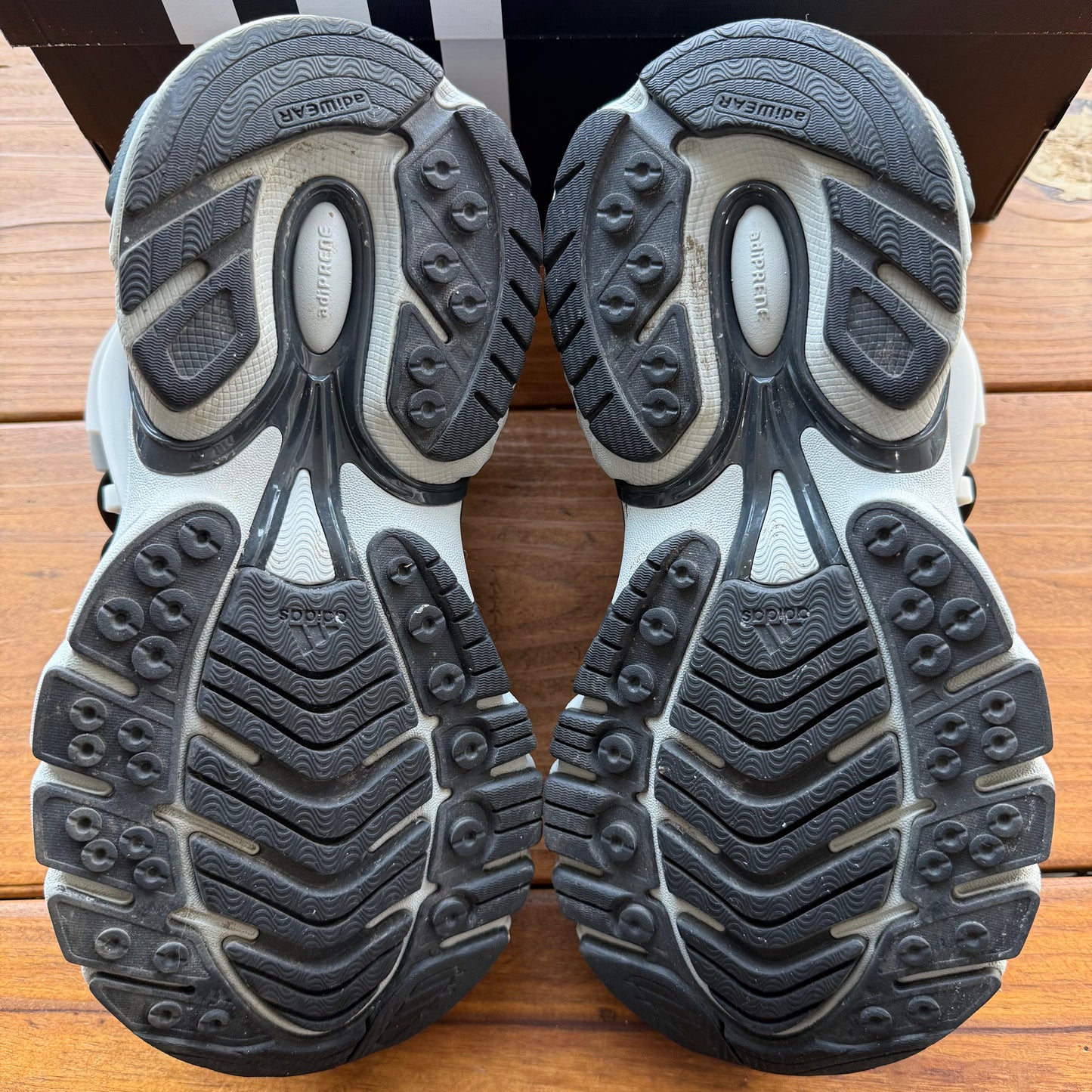 Size 8.5 - Pharrell x VIRGINIA x Adistar Jellyfish 'Solid Grey Black' (Used)