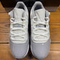 SIZE 10 - Jordan 11 Retro Low 'Cement Grey' (Used)