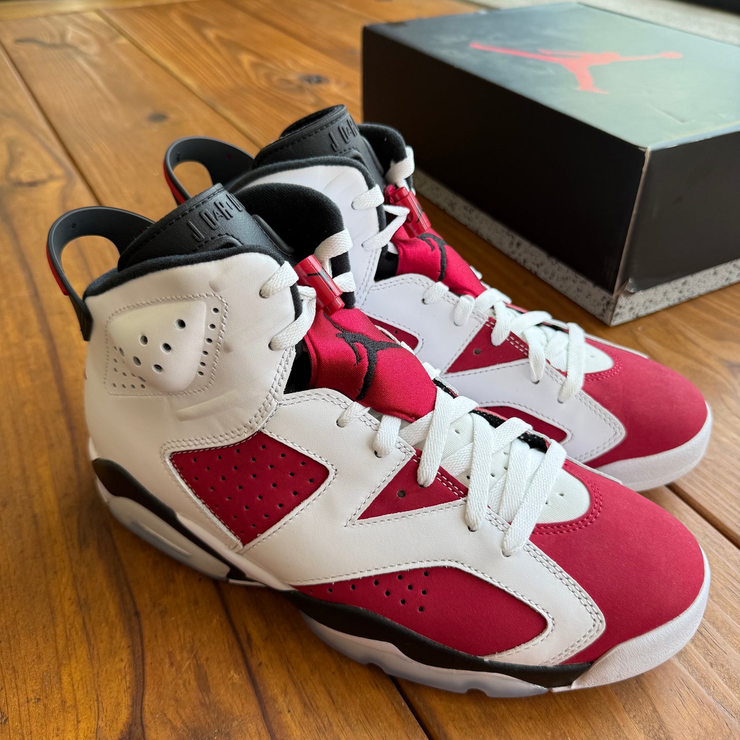 Größe 9.5 - Jordan 6 Retro OG 'Carmine' 2021 (Gebraucht)