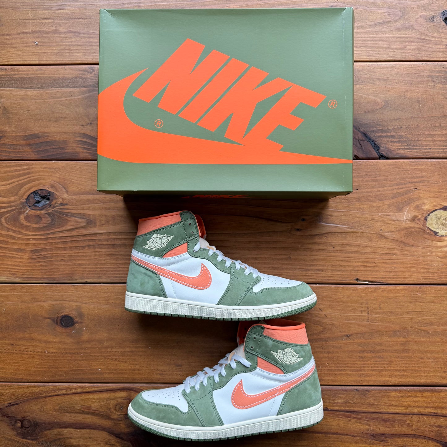 Size 14 - Jordan 1 Retro High OG Craft 'Celadon' (Used)