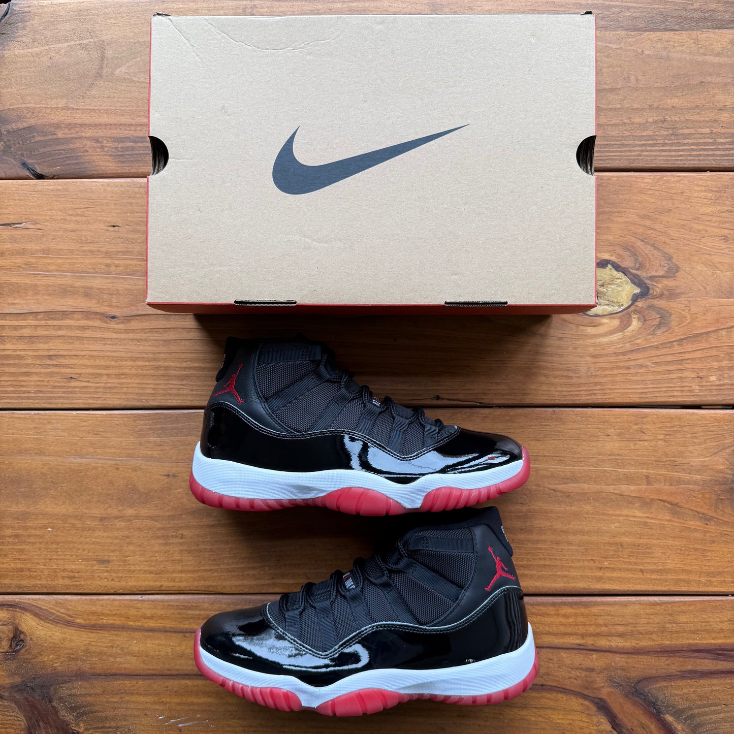 Size 10.5 - Jordan 11 Retro 'Bred' 2019 (Used)