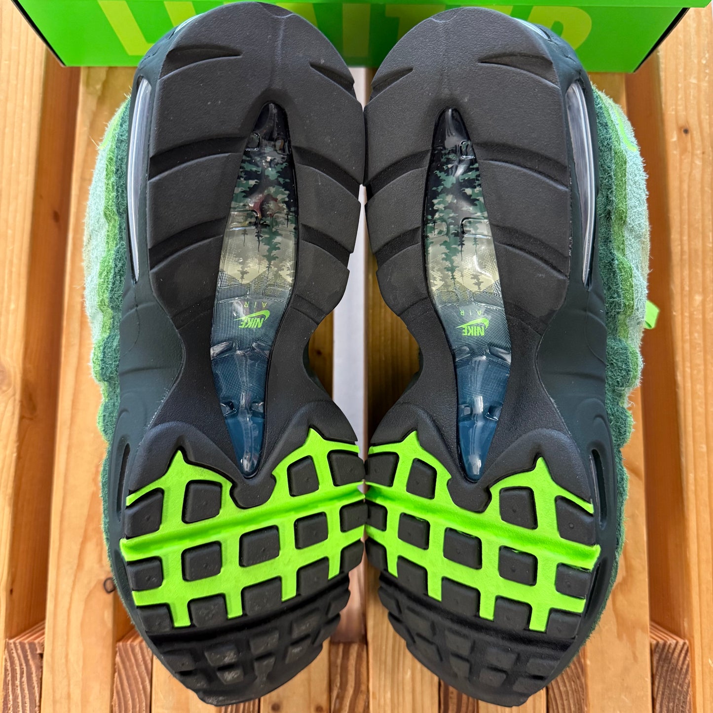 Size 10.5 - Air Max 95 BB DOAF Oregon 'The Woods' PE (Used)