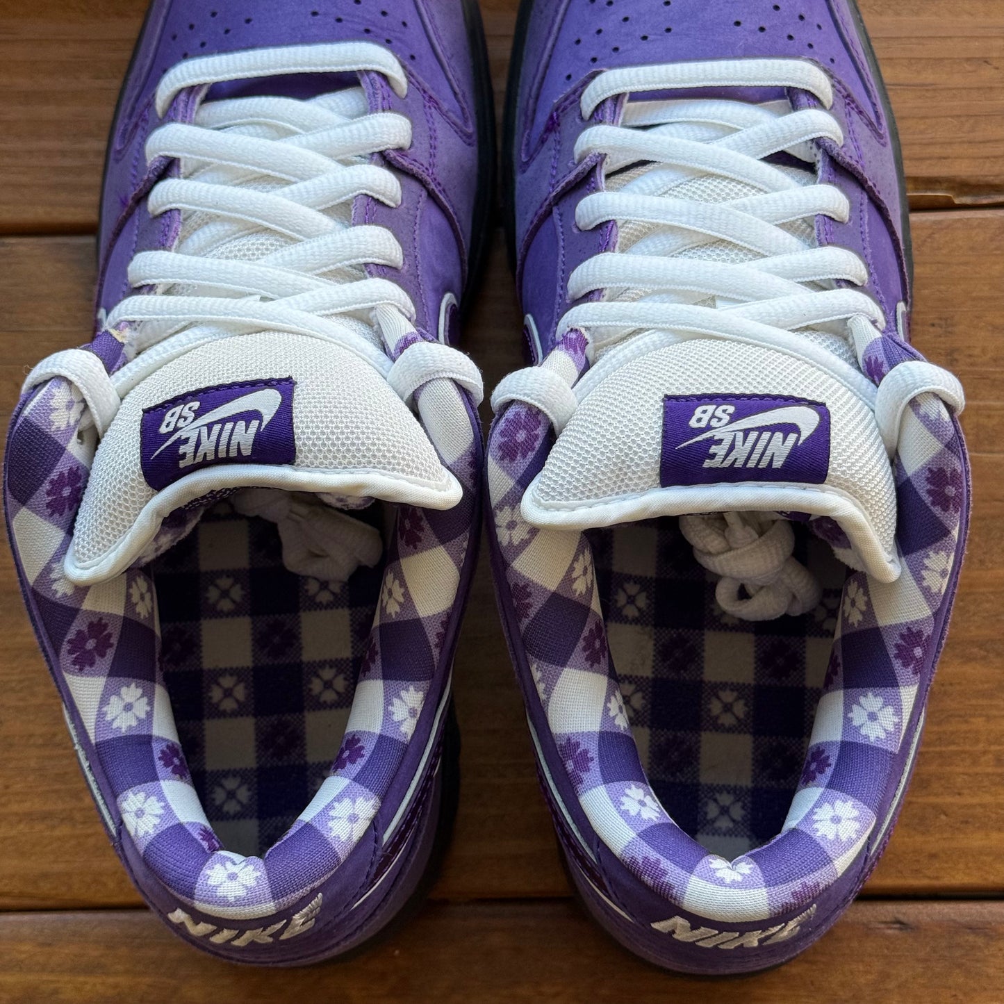 Größe 9 – Concepts x Dunk Low SB 'Purple Lobster' (Gebraucht)