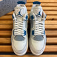Size 13 - Jordan 4 Retro 'Military Blue' 2024 (Used/Damaged Box)