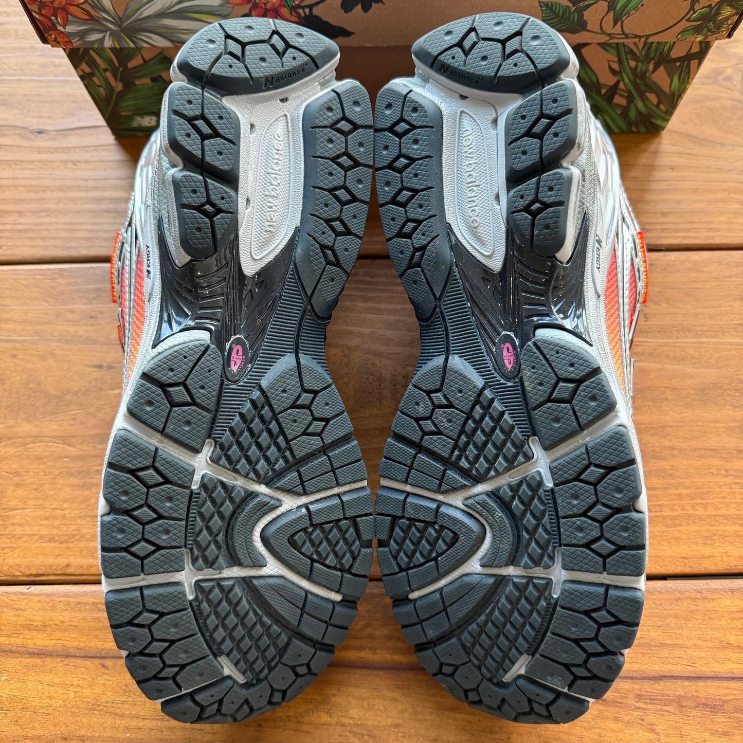 Size 10 - New Balance Salehe Bembury x 1906R 'Heat Be Hot Pack - Lava' (Used)