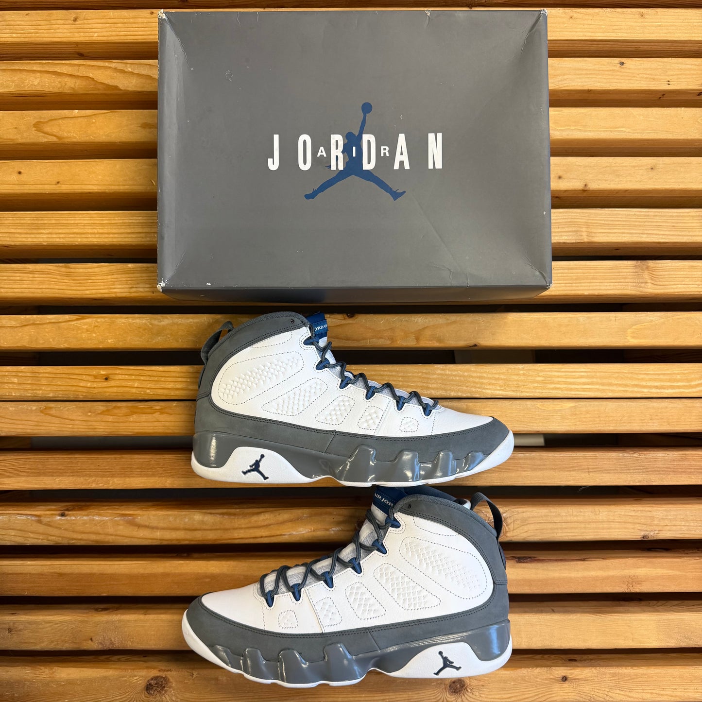 Size 13 - Jordan 9 Retro 'Flint Grey' 2026 (Used)