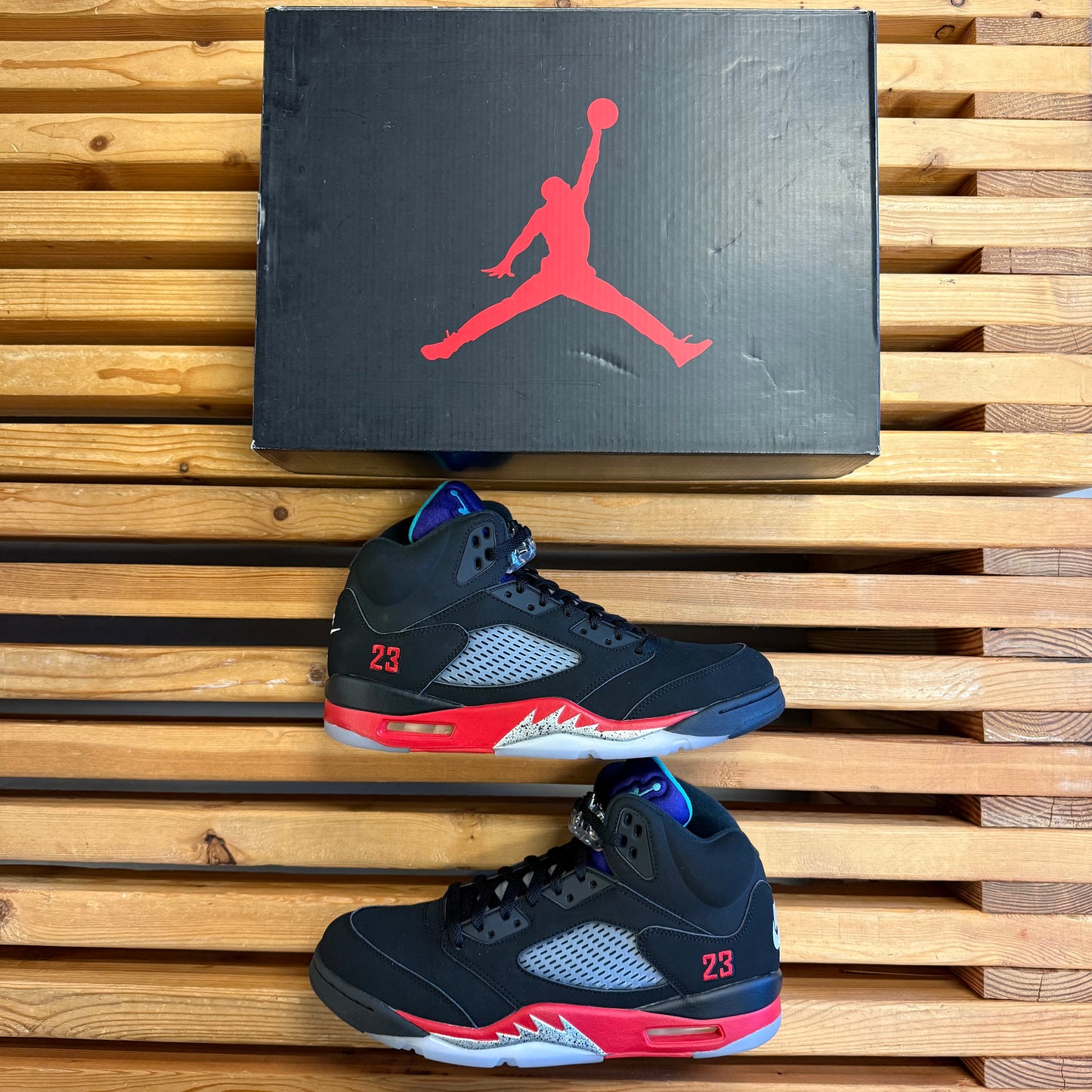 Size 10.5 - Jordan 5 Retro 'Top 3' (Used)