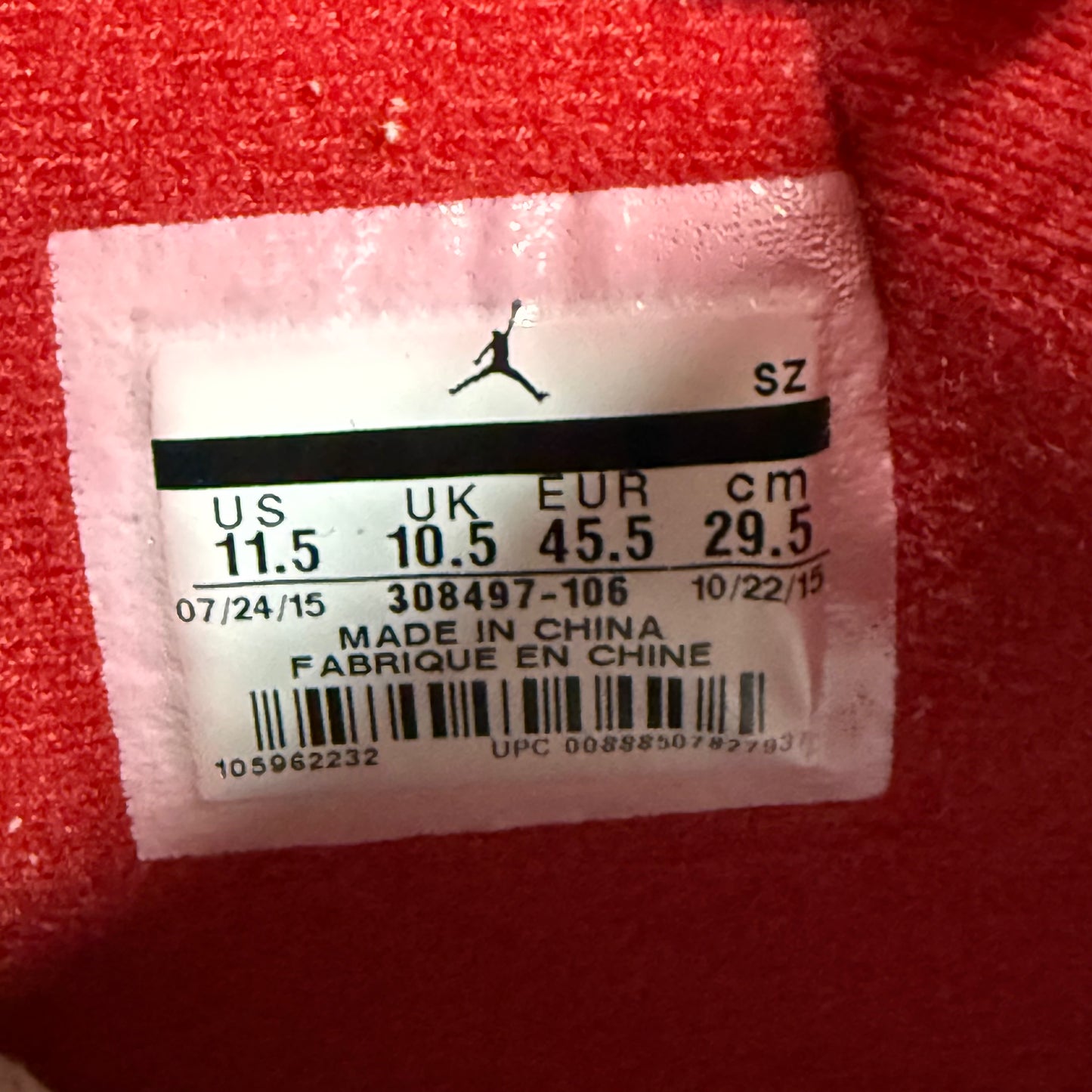 SIZE 11.5 - Jordan 4 Retro 'Alternate 89' (Used)