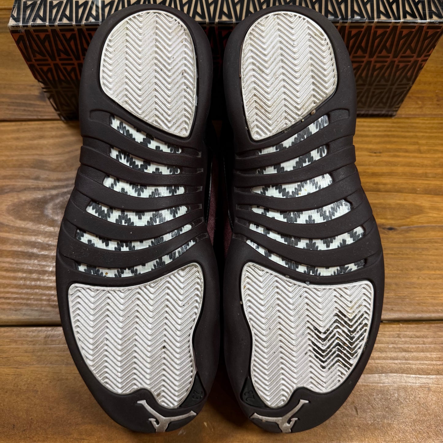 SIZE 13W/11.5M - A Ma Maniére x Wmns Jordan 12 Retro SP 'Black' (Used)
