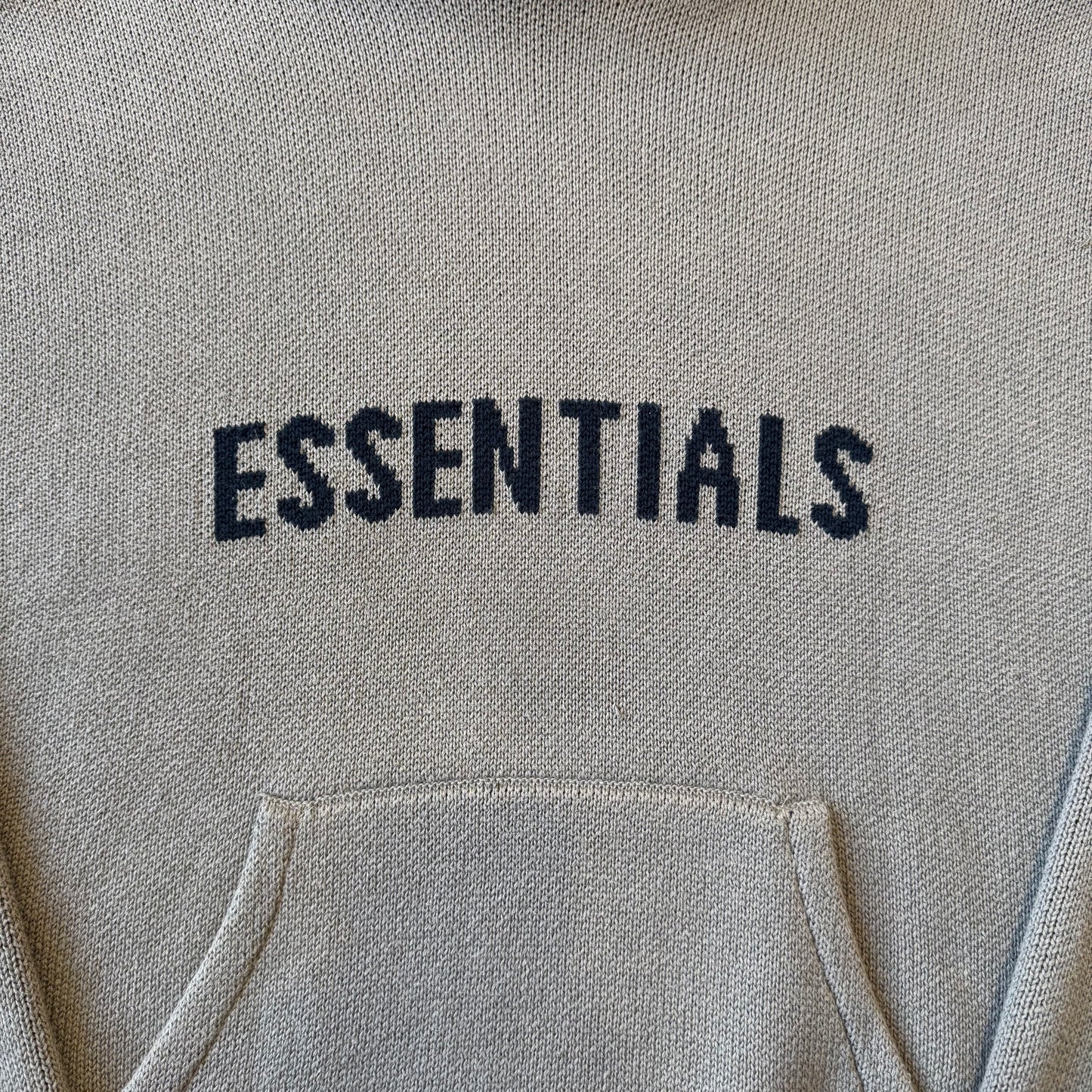 Fear of God ESSENTIALS Knit Hoodie 'Brown'