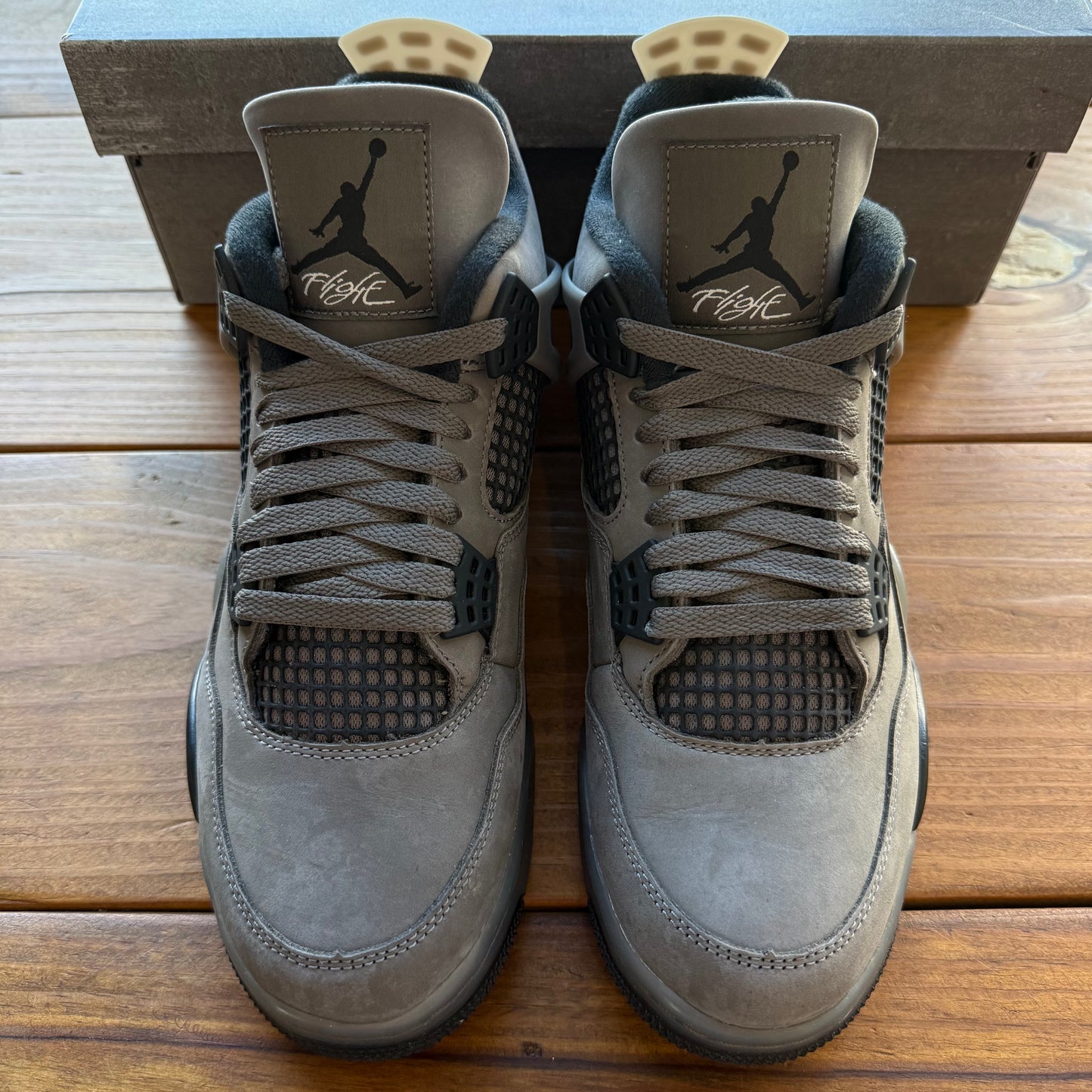 SIZE 9.5 - Jordan 4 Retro 'Cave Stone' (Used)