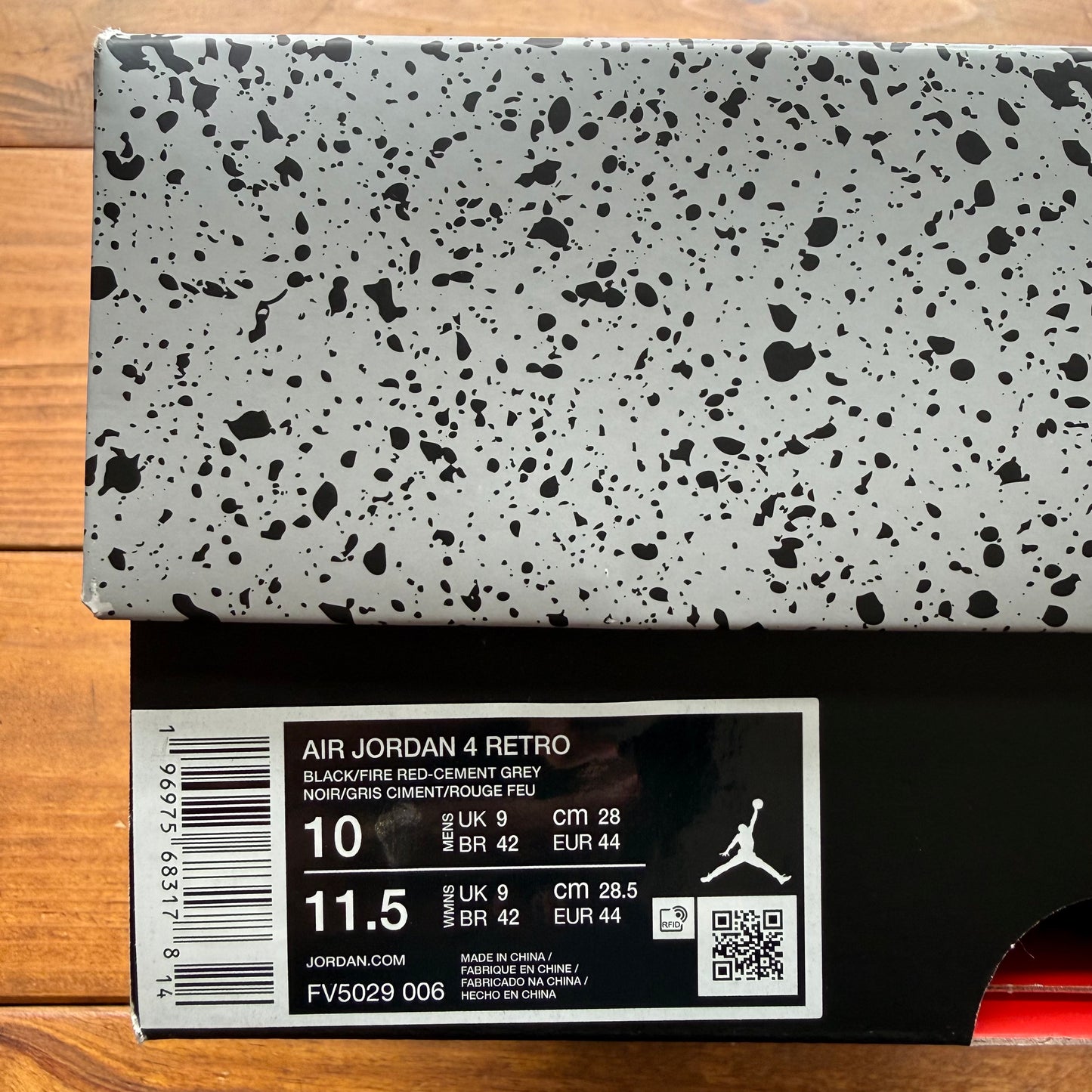 Size 10 - Jordan 4 Retro 'Bred Reimagined' (Used)