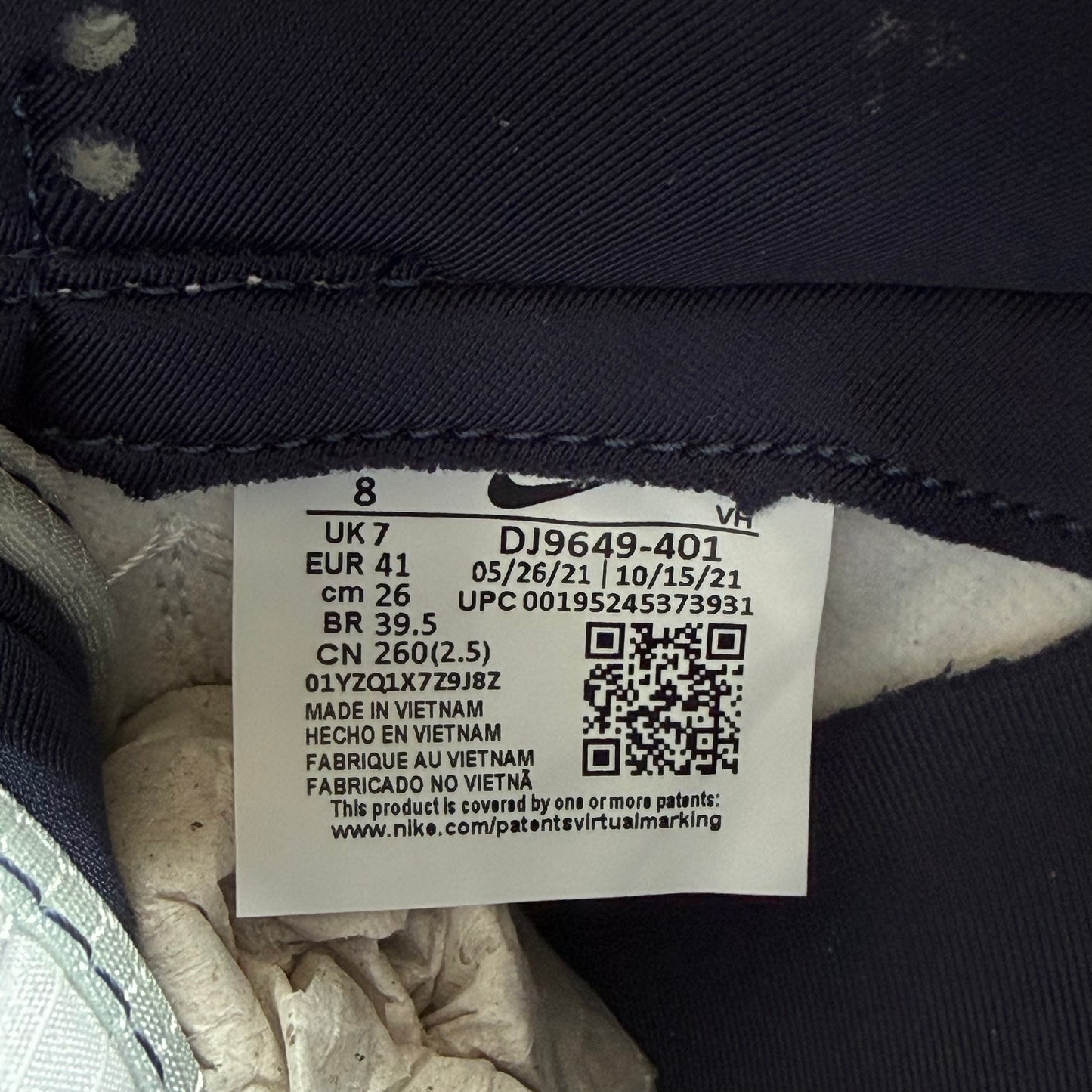 SIZE 8 - Union LA x Dunk Low 'Passport Pack - Pistachio' (Used)