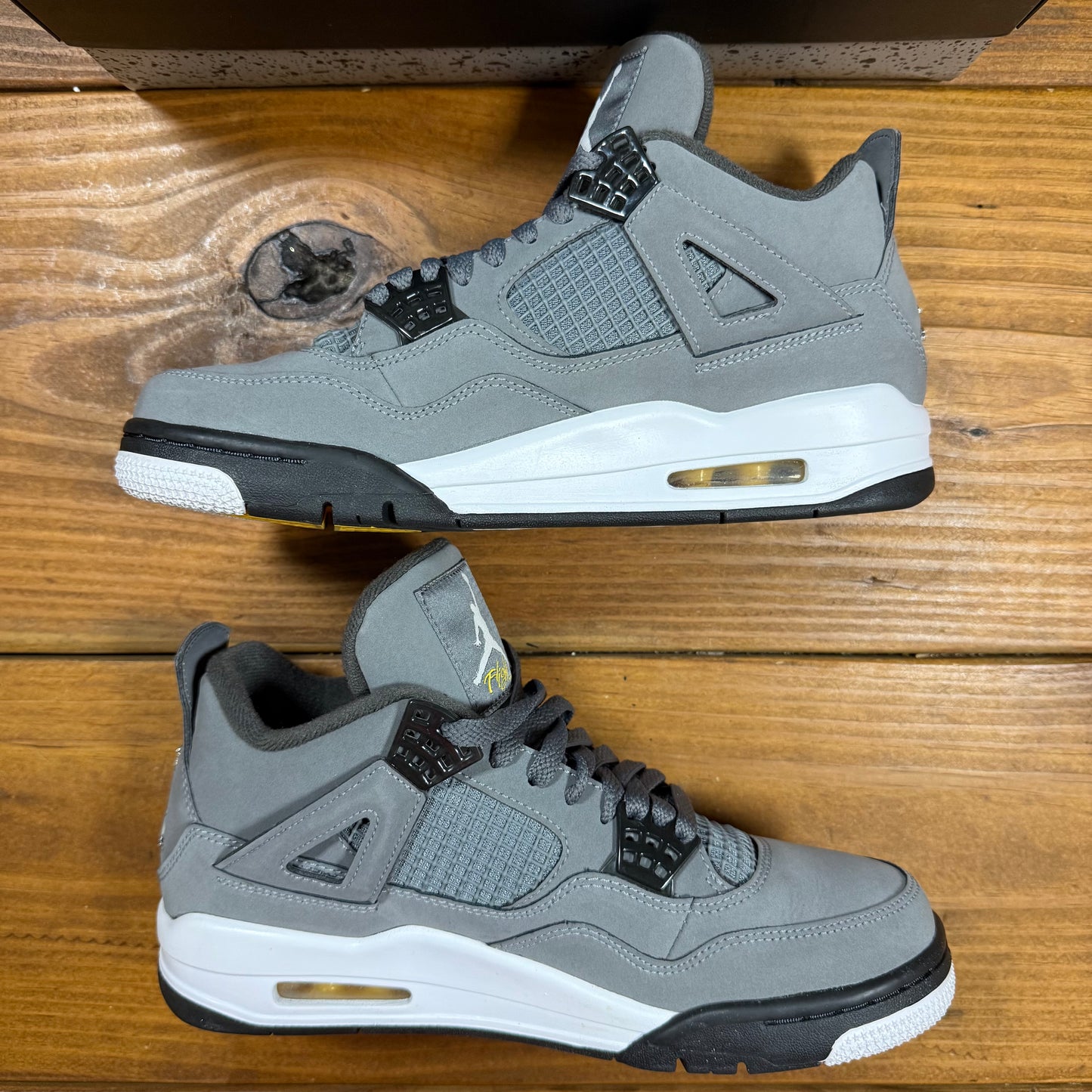 SIZE 8 - Jordan 4 Retro 'Cool Grey' 2019 (Used)
