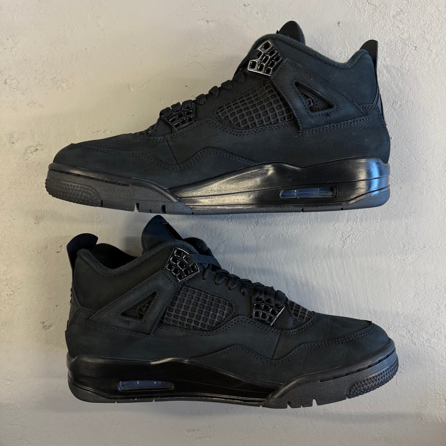 Size 9.5 - Jordan 4 Retro 'Black Cat' 2025 (Used/No Box)